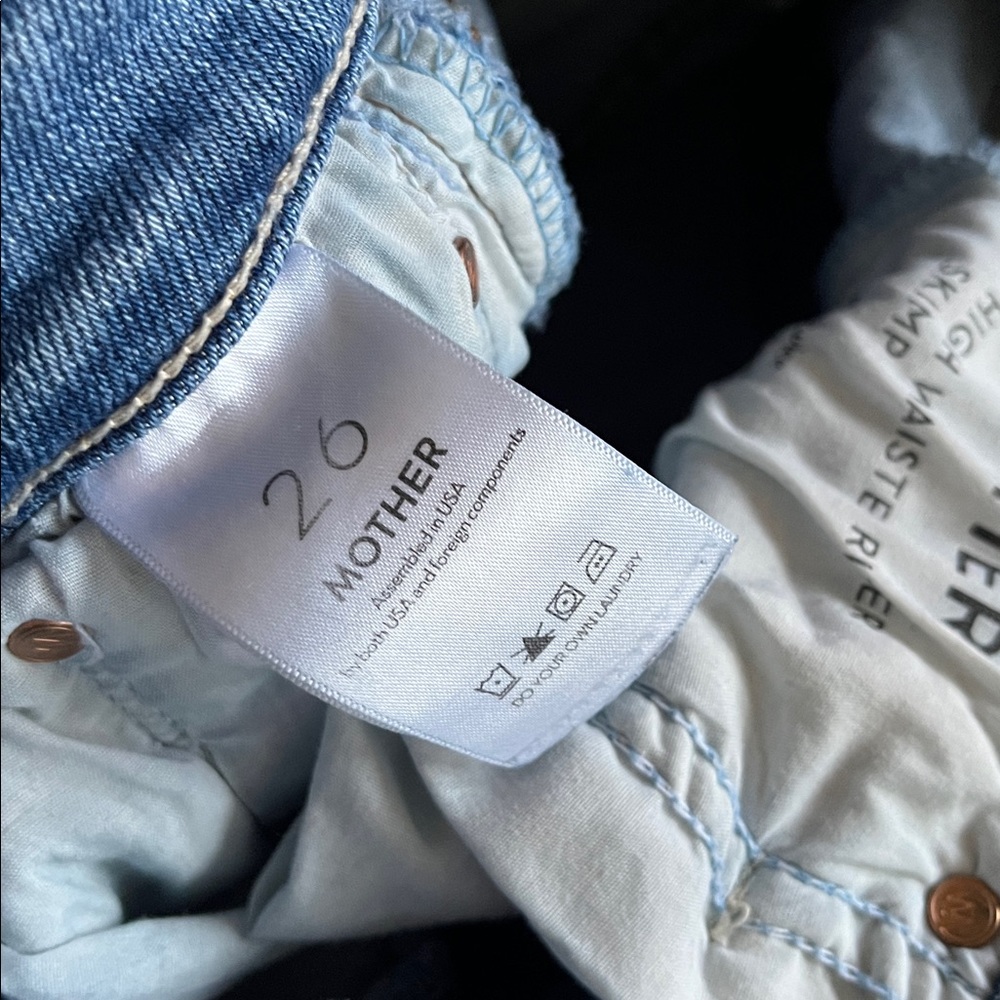 MOTHER High Waisted Rider Skimp Jeans - Picture 4 of 6